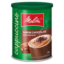 Café Solúvel Cappuccino Melitta Chocolate 200g Lata Café Solúvel Cappuccino Melitta Chocolate 200g Lata