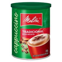 Café Solúvel Cappuccino Melitta Tradicional 200g Lata