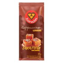 Café Solúvel CAPPUCCINO TRÊS CORAÇÕES CARAMELO SALGADO SACHÊ