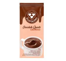Café Solúvel CAPPUCCINO TRÊS CORAÇÕES CHOCOLATE QUENTE SACHÊ