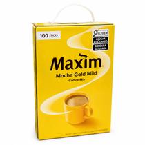 Café Solúvel Coreano Maxim Mocha Gold Mild 1,2kg 100 Sachê Café Solúvel Coreano Maxim Mocha Gold Mild 1,2kg 100 Sachê