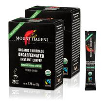 Café Solúvel Descafeinado Mount Hagen 2x25 Orgânico Fairtrade