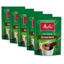 Café Solúvel Extraforte Melitta Granulado Kit 5 Sachês 40g