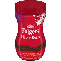 Café Solúvel Folgers Classic Roast 226g Edição Limitada Café Solúvel Folgers Classic Roast 226g Edição Limitada