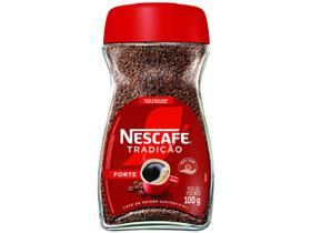 Café Solúvel Forte Tradição Vidro NESCAFÉ 100g