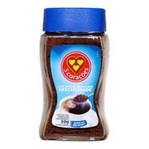 Café Solúvel Granulado Descafeinado 3Corações 50g Café Solúvel Granulado Descafeinado 3Corações 50g