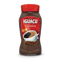 Café Solúvel Granulado Iguaçu Clássico Vidro 200g