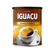 Café Solúvel IGUAÇU Cremoso TRADICIONAL Em Pó 200g Lata