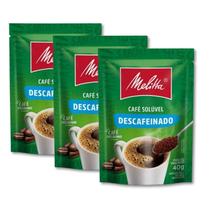 Café Solúvel Melitta Descafeinado Granulado Kit 3 Sachês 40g Café Solúvel Melitta Descafeinado Granulado Kit 3 Sachês 40g
