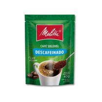 Café Solúvel Melitta Descafeinado Granulado Sachê 40g Café Solúvel Melitta Descafeinado Granulado Sachê 40g