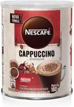 Café Solúvel Nescafé Cappuccino Dois Frades Lata 180g