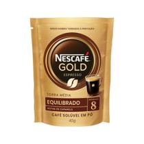 Café Solúvel Nescafé Gold Equilibrado 40g Intensidade 8