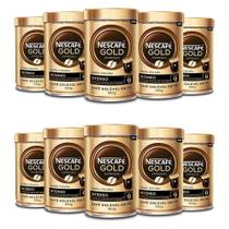Café Solúvel Nescafé Gold Intenso Kit 10 Latas De 100G