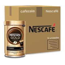 Café Solúvel Nescafé Gold Intenso Kit 12 Latas De 100G Café Solúvel Nescafé Gold Intenso Kit 12 Latas De 100G