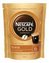 Café Solúvel Nescafé Gold Suave 40G Intensidade 6 Café Solúvel Nescafé Gold Suave 40G Intensidade 6