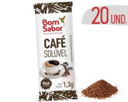 Café Solúvel Sachê Stick Bom Sabor 1,3g - 20 UNIDADES