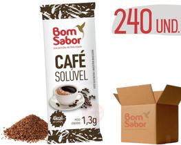 Café Solúvel Sachê Stick Bom Sabor 1,3g - 240 UNIDADES