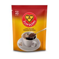 Café Solúvel Três Corações Tradicional Sachê 40G