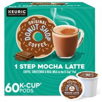 Café The Original Donut Shop Mocha Latte K-Cup Pods 60 ct Café The Original Donut Shop Mocha Latte K-Cup Pods 60 ct