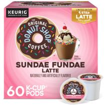 Café The Original Donut Shop Sundae Fundae Latte 60 Cápsulas K-Cup Café The Original Donut Shop Sundae Fundae Latte 60 Cápsulas K-Cup