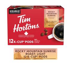 Café Tim Hortons Rocky Mountain Sunrise Torra Clara 12 unidades Café Tim Hortons Rocky Mountain Sunrise Torra Clara 12 unidades