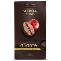 Café Torrado e Moído 100% Arábica Supreme Blend A Vácuo 500g La Santé Café Torrado e Moído 100% Arábica Supreme Blend A Vácuo 500g La Santé