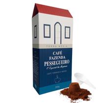 Cafe torrado e moido 250 g fazenda pessegueiro