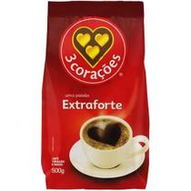 Café Torrado e Moído 3 Corações ExtraForte Almofada 500g