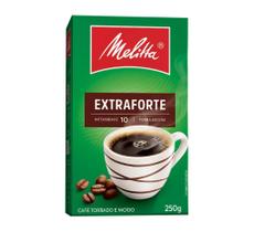 Café Torrado e Moído a Vácuo Melitta ExtraForte 250g Café Torrado e Moído a Vácuo Melitta ExtraForte 250g