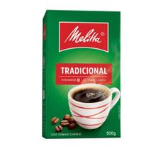Café Torrado e Moído a Vácuo Melitta Tradicional 500g