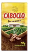 Cafe Torrado e Moido a Vacuo Tradicional Caboclo Pacote 250g