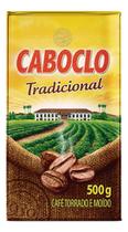 Cafe Torrado e Moido a Vacuo Tradicional Caboclo Pacote 500g