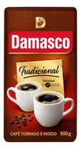 Cafe Torrado e Moido a Vacuo Tradicional Damasco Pacote 500g