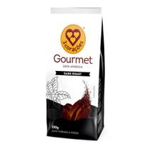 Café Torrado e Moído Dark Roast Gourmet 3 Corações 250g