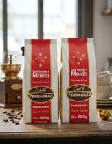 cafe torrado e moido Terragrão Tradicional 500 gr