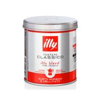 Café Torrado e Moído Tostado Classico Illy 125g Café Torrado e Moído Tostado Classico Illy 125g