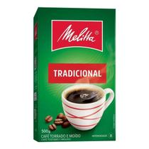 Café Torrado e Moído Tradicional Melitta 500g