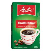 Café Torrado e Moído Tradicional MELITTA Caixa 250g