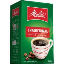 Café Torrado e Moído Tradicional Vácuo MELITTA 500g