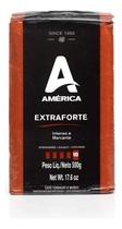 Café Torrado E Moído Vácuo América Extraforte 500g