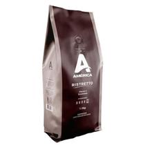 CAFÉ TORRADO EM GRÃO AMÉRICA RISTRETTO 1Kg