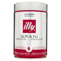 Café Torrado em Grãos Espresso Lata ILLY 250g