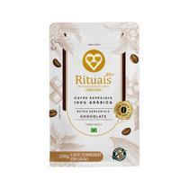 Café Torrado em Grãos Rituais Chocolate 3 Corações Pacote 250g Café Torrado em Grãos Rituais Chocolate 3 Corações Pacote 250g
