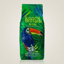 Café torrado em grãos starbucks brasil blend 250g