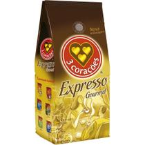 Café Torrado em Grãos Três Corações Expresso Gourmet 1 Kg