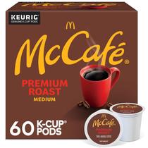 Café Torrado McCafe Premium, Cápsulas Keurig K-Cup de Porção Única, Torrefação Média, 60 capsulas