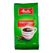 Café Tradicional Torrado e Moído Pouch Melitta 500g