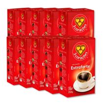 Café Três Corações Extra Forte Kit 10 Pacotes a Vácuo 250g