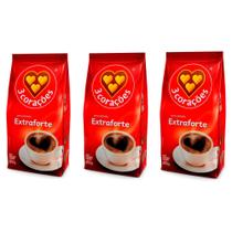 Café Três Corações Extra Forte - Kit c/3 un de 500g cada