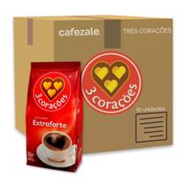 Café Três Corações Extra Forte Moído Kit 10 Pacotes 500G